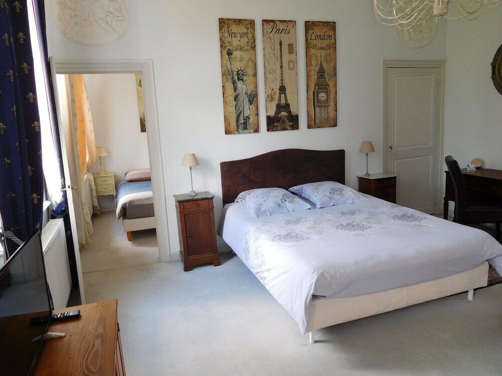 Chambres D'Hotes Chateau De Courcelette 赫恩 外观 照片